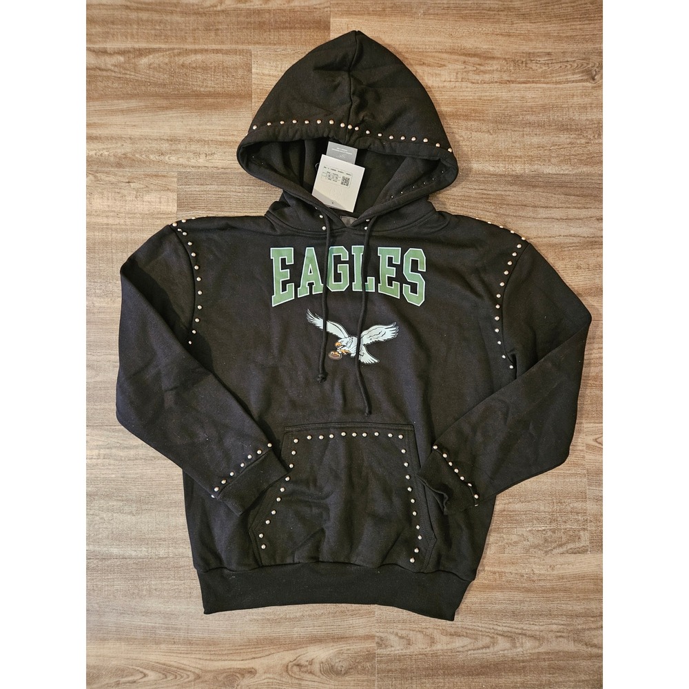 Philadelphia Eagles Gameday Couture Hoodie Women's size Large Studded